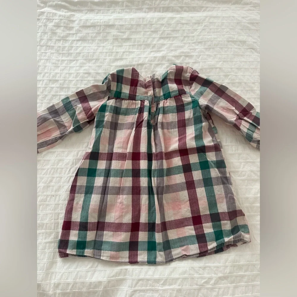 H&M long sleeve cotton dress size 1 1/2 - 2 years
